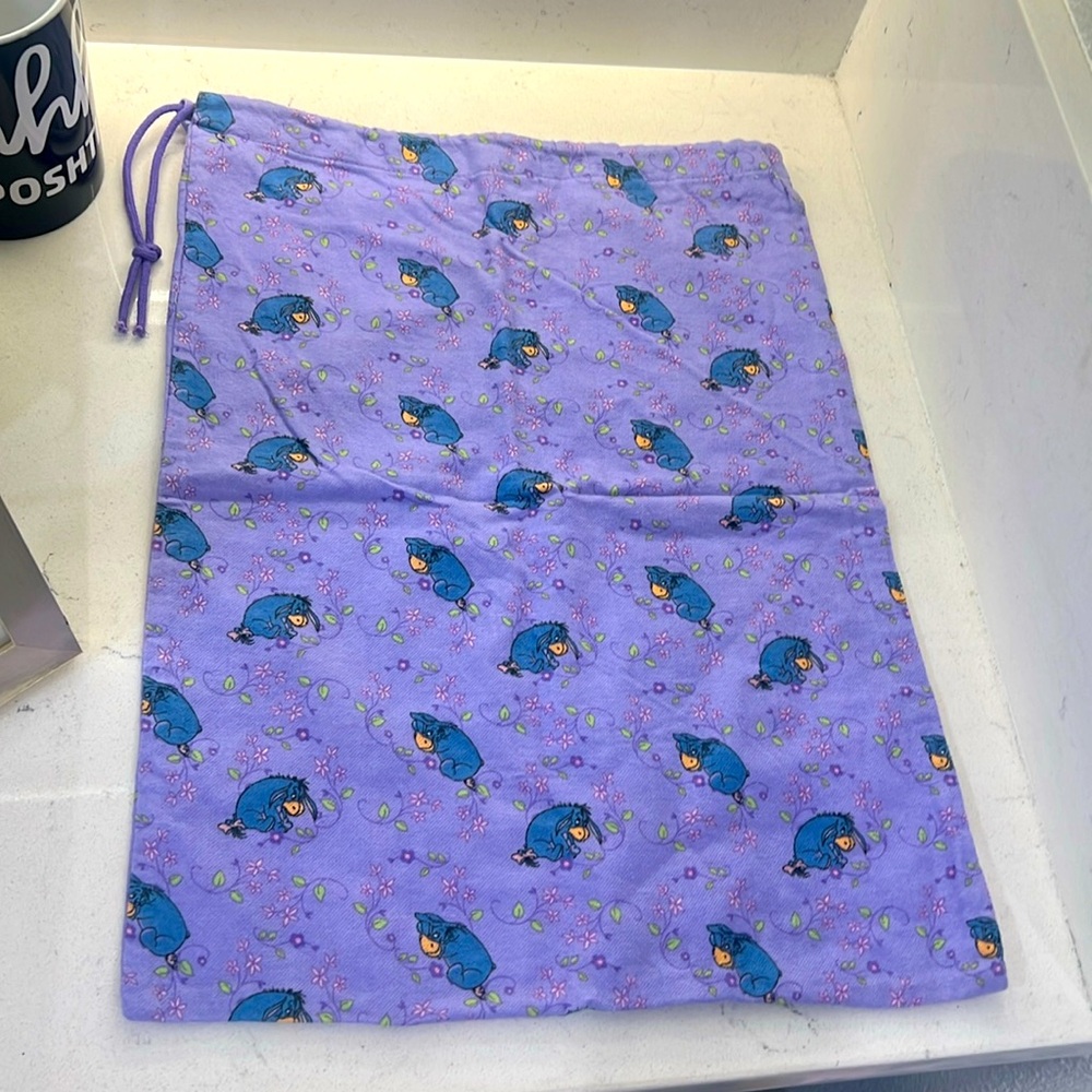 Eeyore sack bag 100% cotton